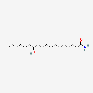 molecular formula C18H37NO2 B1606195 12-Hydroxystearamide CAS No. 7059-49-6