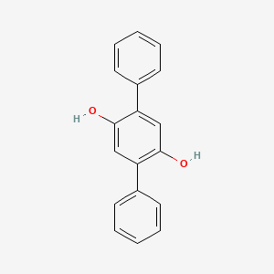 molecular formula C18H14O2 B1606234 2,5-Diphenylhydroquinone CAS No. 5422-91-3