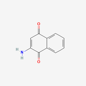 molecular formula C10H7NO2 B1606235 2-Amino-1,4-naphthoquinone CAS No. 2348-81-4