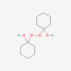 molecular formula C12H22O4 B1606236 Cyclohexanol, 1,1'-dioxybis- CAS No. 2407-94-5