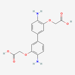 O,O'-(4,4'-Diaminobiphenyl-3,3'-ylene)di(glycollic acid)