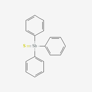 molecular formula C18H15SS B1606245 Triphenylstibine sulfide CAS No. 3958-19-8