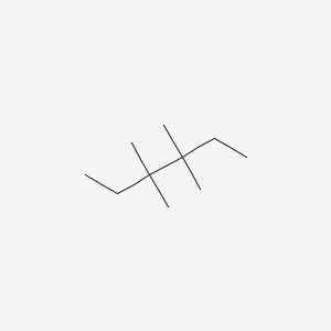 molecular formula C10H22 B1606250 3,3,4,4-Tetramethylhexane CAS No. 5171-84-6