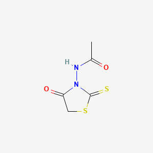 molecular formula C5H6N2O2S2 B1606259 N-乙酰氨基罗丹宁 CAS No. 21633-59-0