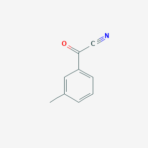 molecular formula C9H7NO B1606261 3-Methylbenzoyl cyanide CAS No. 5955-74-8