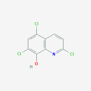 molecular formula C9H4Cl3NO B1606269 2,5,7-Trichloroquinolin-8-ol CAS No. 101870-58-0