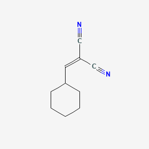 molecular formula C10H12N2 B1606273 2-(Cyclohexylmethylene)malononitrile CAS No. 73776-46-2