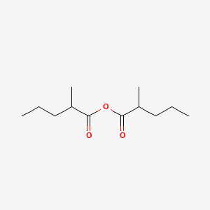 molecular formula C12H22O3 B1606280 2-Methylpentanoic anhydride CAS No. 63169-61-9