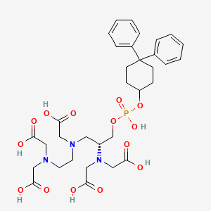 molecular formula C33H44N3O14P B1606296 Fosveset CAS No. 193901-91-6