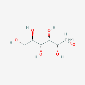 molecular formula C6H12O6 B1606299 D-Glucopyranose-1-14C CAS No. 4005-41-8