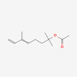 molecular formula C12H20O2 B1606300 2,6-Dimethylocta-5,7-dien-2-yl acetate CAS No. 72214-23-4