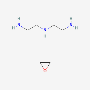 1,2-Ethanediamine, N-(2-aminoethyl)-, polymer with oxirane