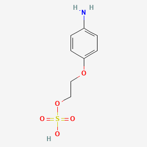 2-(4-Aminophenoxy)ethyl hydrogen sulphate