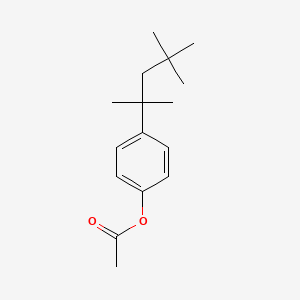 4-(2,4,4-Trimethylpentan-2-yl)phenyl acetate