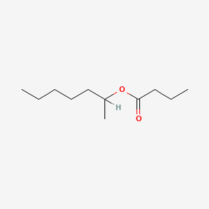 molecular formula C11H22O2 B1606318 2-Heptyl butyrate CAS No. 39026-94-3