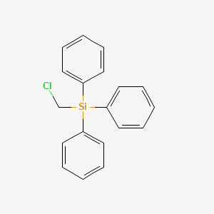 molecular formula C19H17ClSi B1606326 (Chloromethyl)(triphenyl)silane CAS No. 17067-65-1