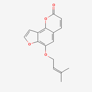 molecular formula C16H14O4 B1606327 Heratomin CAS No. 61265-06-3