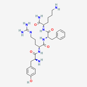 molecular formula C30H45N9O5 B1606346 氢化花生油 CAS No. 68425-36-5