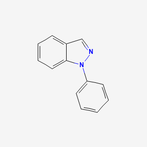 molecular formula C13H10N2 B1606368 1-Phenyl-1H-indazole CAS No. 7788-69-4