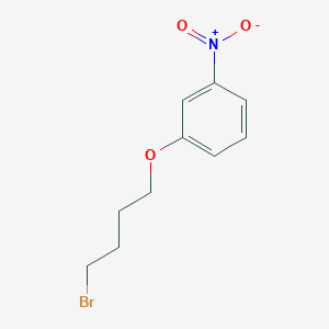 molecular formula C10H12BrNO3 B1606370 1-(4-溴丁氧基)-3-硝基苯 CAS No. 31191-44-3