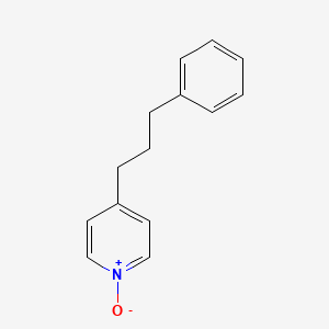 molecular formula C14H15NO B1606382 4-(3-Phenylpropyl)pyridine 1-oxide CAS No. 84824-92-0
