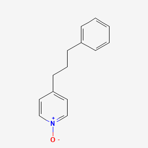 molecular formula C14H15NO B1606382 4-(3-フェニルプロピル)ピリジン 1-オキシド CAS No. 84824-92-0