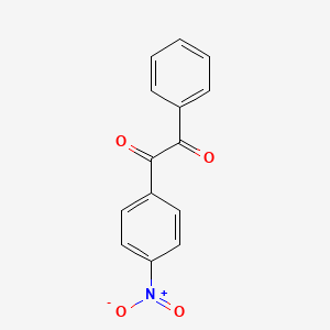 molecular formula C14H9NO4 B1606392 1-(4-Nitrophenyl)-2-phenylethane-1,2-dione CAS No. 22711-24-6