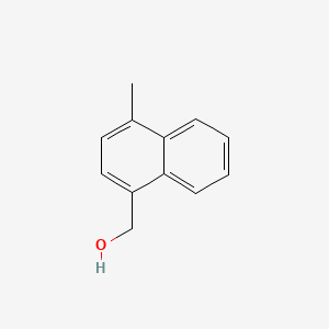 molecular formula C12H12O B1606393 (4-甲基萘-1-基)甲醇 CAS No. 57322-44-8