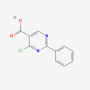 B1606399 4-Chloro-2-phenylpyrimidine-5-carboxylic acid CAS No. 343349-20-2