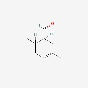 molecular formula C9H14O B1606411 3,6-Dimethylcyclohex-3-ene-1-carbaldehyde CAS No. 67801-65-4