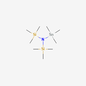 Silanamine, 1,1,1-trimethyl-N-(trimethylsilyl)-N-(trimethylstannyl)-