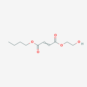 molecular formula C10H16O5 B1606472 丁基羟乙基富马酸酯 CAS No. 3207-09-8