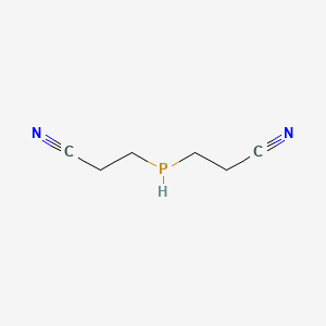 molecular formula C6H9N2P B1606479 Bis(2-cyanoethyl)phosphine CAS No. 4023-49-8