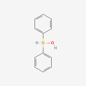 molecular formula C12H12OSi B1606483 羟基(二苯基)硅烷 CAS No. 5906-79-6