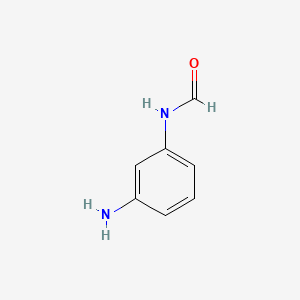 molecular formula C7H8N2O B1606484 N-(3-Aminophenyl)formamide CAS No. 6262-24-4