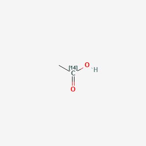 B1606525 Acetic acid C-14 CAS No. 2845-03-6