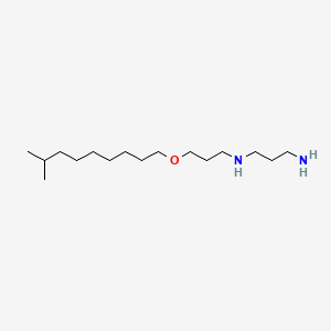 molecular formula C16H36N2O B1606534 1,3-Propanediamine, N-[3-(isodecyloxy)propyl]- CAS No. 72162-46-0