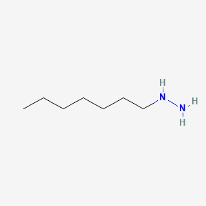 molecular formula C7H18N2 B1606539 Heptylhydrazine CAS No. 2656-72-6
