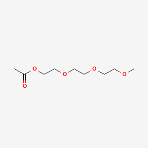 molecular formula C9H18O5 B1606542 Triethylene glycol monomethyl ether acetate CAS No. 3610-27-3