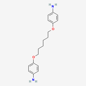 molecular formula C18H24N2O2 B1606549 4,4'-(1,6-Hexanediyl)dioxydianiline CAS No. 47244-09-7