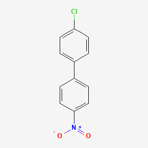 molecular formula C12H8ClNO2 B1606550 4-Chloro-4'-nitro-1,1'-biphenyl CAS No. 6242-97-3