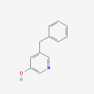 molecular formula C12H11NO B1606606 5-Benzyl-3-pyridinol CAS No. 52196-90-4
