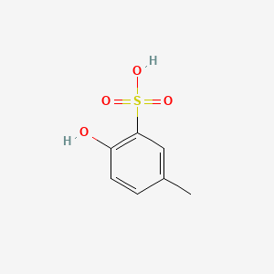 molecular formula C7H8O4S B1606607 2-Hydroxy-5-methylbenzenesulfonic acid CAS No. 7134-06-7