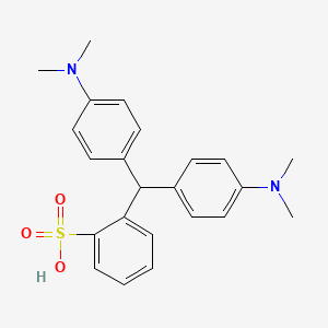 molecular formula C23H26N2O3S B1606609 Leucoberbelin blue I CAS No. 52748-86-4