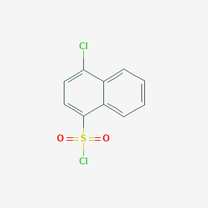 molecular formula C10H6Cl2O2S B1606619 4-Chloronaphthalene-1-sulfonyl chloride CAS No. 64318-08-7