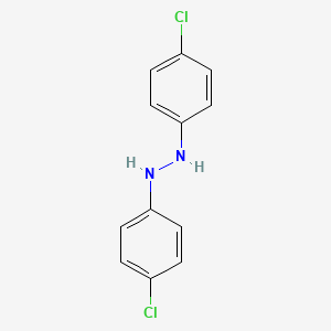 molecular formula C12H10Cl2N2 B1606623 1,2-双(4-氯苯基)肼 CAS No. 953-14-0