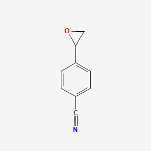 B1606638 4-(Oxiran-2-yl)benzonitrile CAS No. 52695-39-3