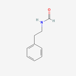 molecular formula C9H11NO B1606659 甲酰胺, N-(2-苯乙基)- CAS No. 23069-99-0