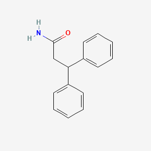 molecular formula C15H15NO B1606675 3,3-二苯基丙酰胺 CAS No. 7474-19-3