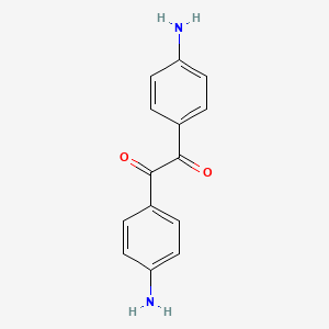 molecular formula C14H12N2O2 B1606701 1,2-Bis(4-aminophenyl)ethane-1,2-dione CAS No. 29602-15-1